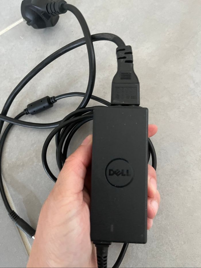 Chargeur original pc portable laptop Dell 45W - photo numéro 2