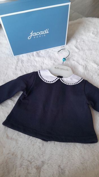 Pull col Claudine jacadi 3 mois