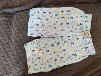 Bermuda de pyjama sergent major 7 ans 122 cm.