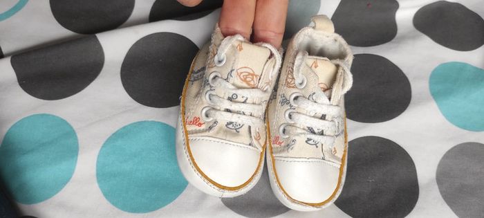 Basket chaussures bébé dinausaure - photo numéro 2