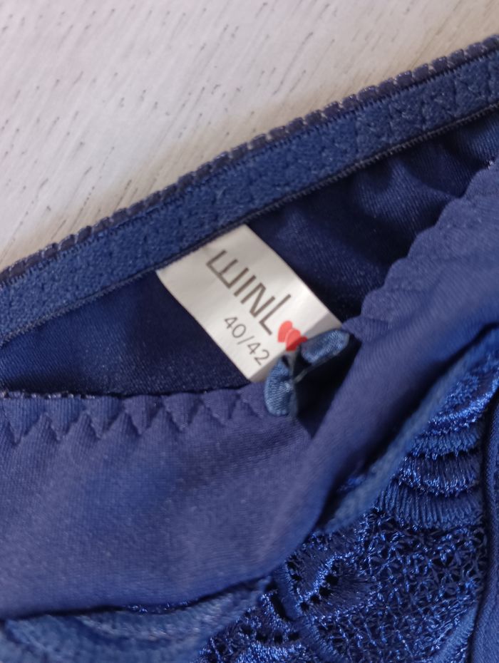 Ensemble lingerie soutien-gorge 95 D et culotte Neuf sans étiquette - photo numéro 5