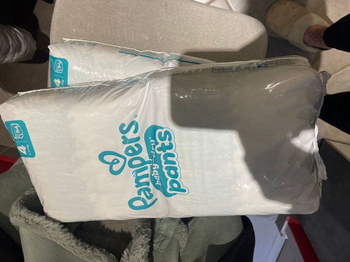 Paquets de couches Pampers x2