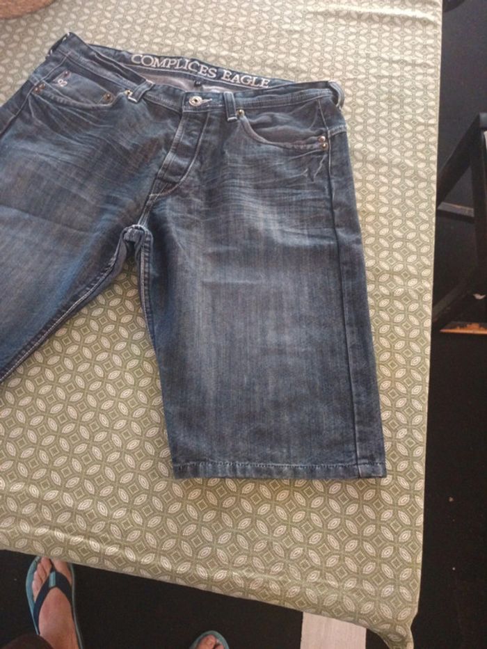 Short en jean Homme Complices taille 44 - photo numéro 4