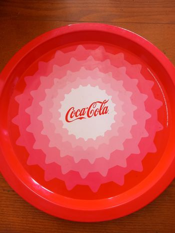 Plateau coca cola