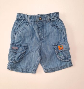 Short en jean sergent major 9 mois
