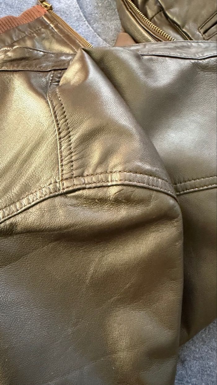 Blouson doublé tout cuir - photo numéro 10