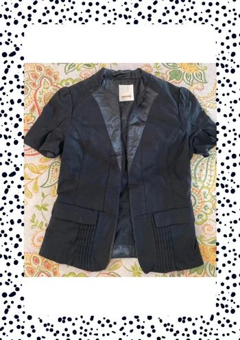 Veste manches courtes noir Diesel taille XS