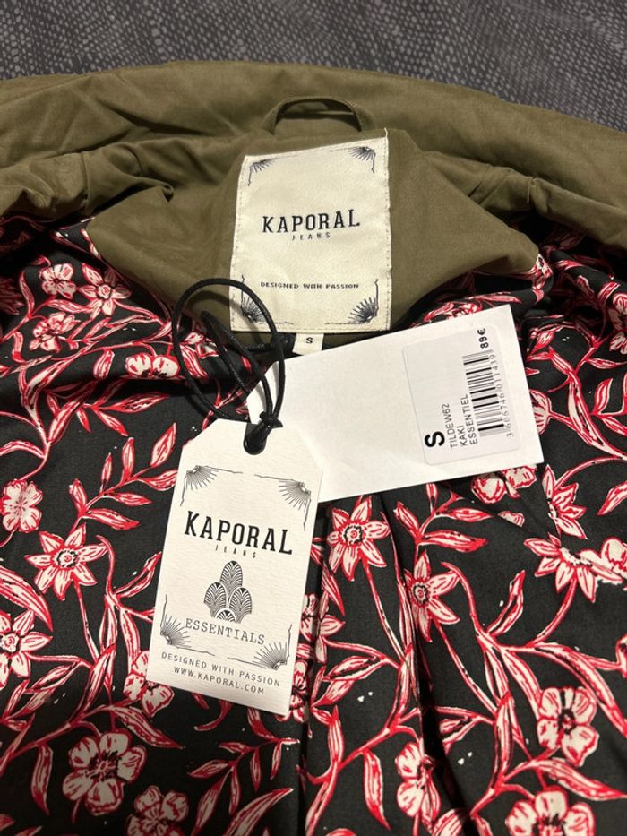 Veste trench déperlante Kaporal kaki - photo numéro 4