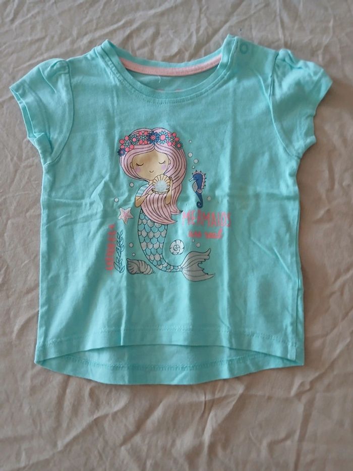 Tee-shirt manches courtes 6-9 mois - photo numéro 2
