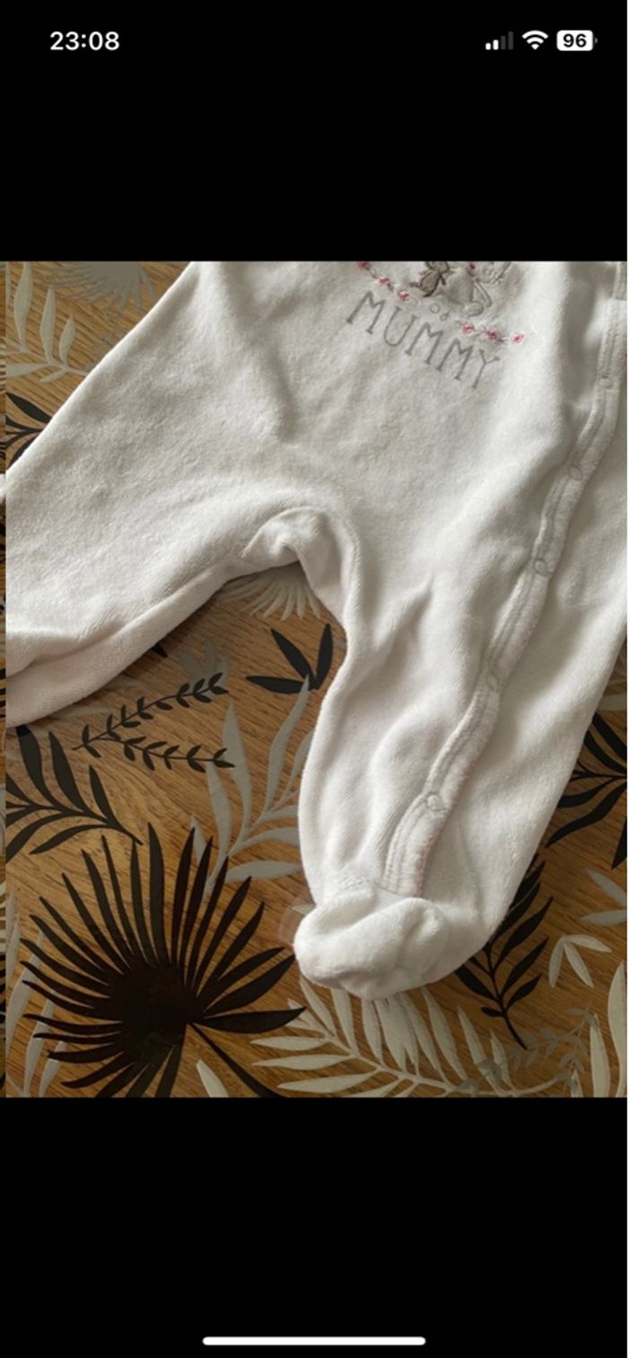 Lot de 2 pyjamas d’hiver croisés kiabi bb 3 mois - photo numéro 7