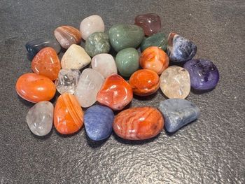 Lot 216 g de pierres roulées – Aventurine, Quartz, Cornaline, Sodalite, Améthyste…