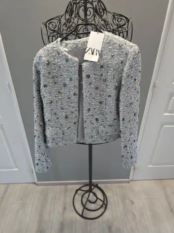 Blazer sequins zara