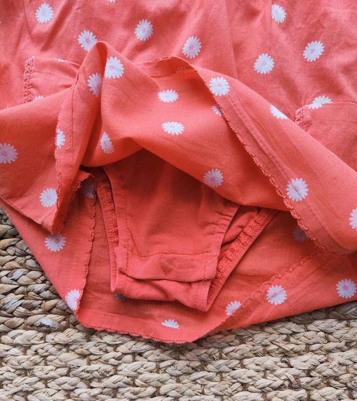 Robe à fleurs sans manche 18 mois avec body intégré - photo numéro 4