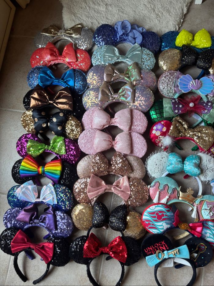 Serre tête Disney oreilles Minnie ears disneyland - photo numéro 2