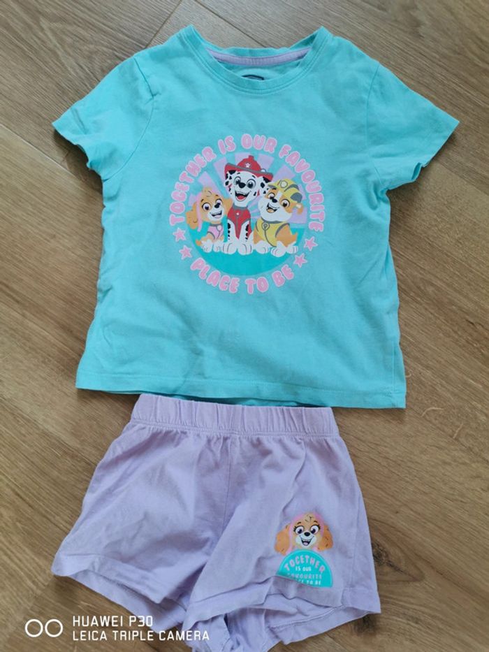 Pyjama MC pat patrouille 4/5 ans