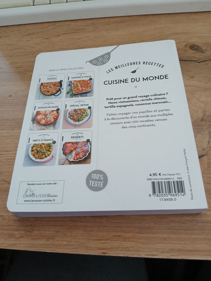 LIVRE CUISINE DU MONDE LAROUSSE - photo numéro 2