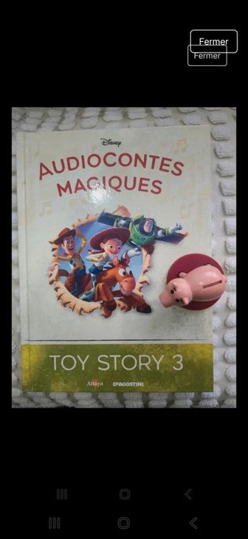 65eme Numéro des audiocontes Magiques altaya disney audio compte