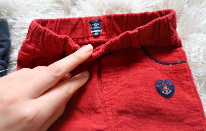Lot de 2 pantalons 9 mois très bon état - photo numéro 2