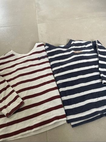 Lot de 2 TEE shirt rayé 4 ans Zara manches longues