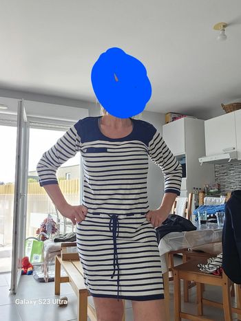 Robe marin Tout simplement taille M