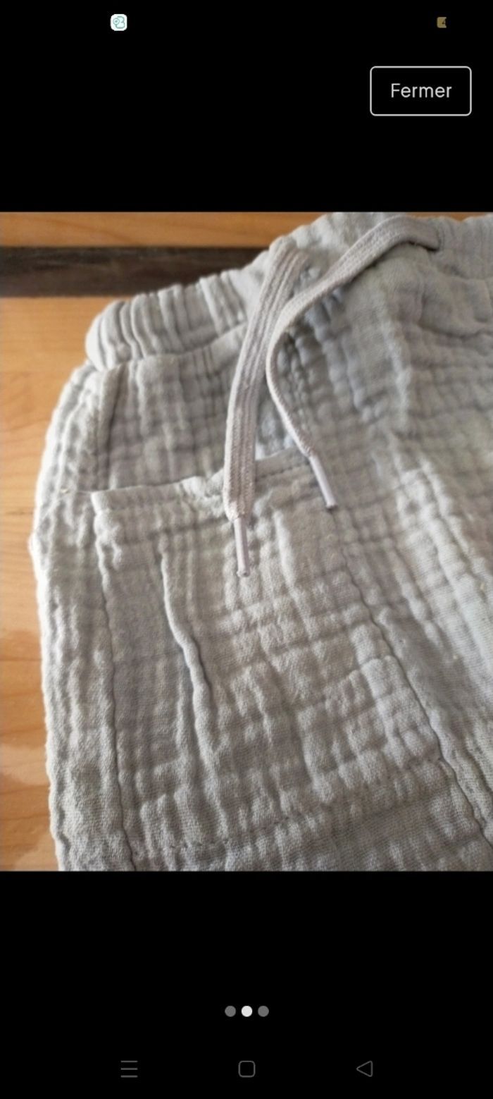 Pantalon coupe sarouel bébé - photo numéro 2