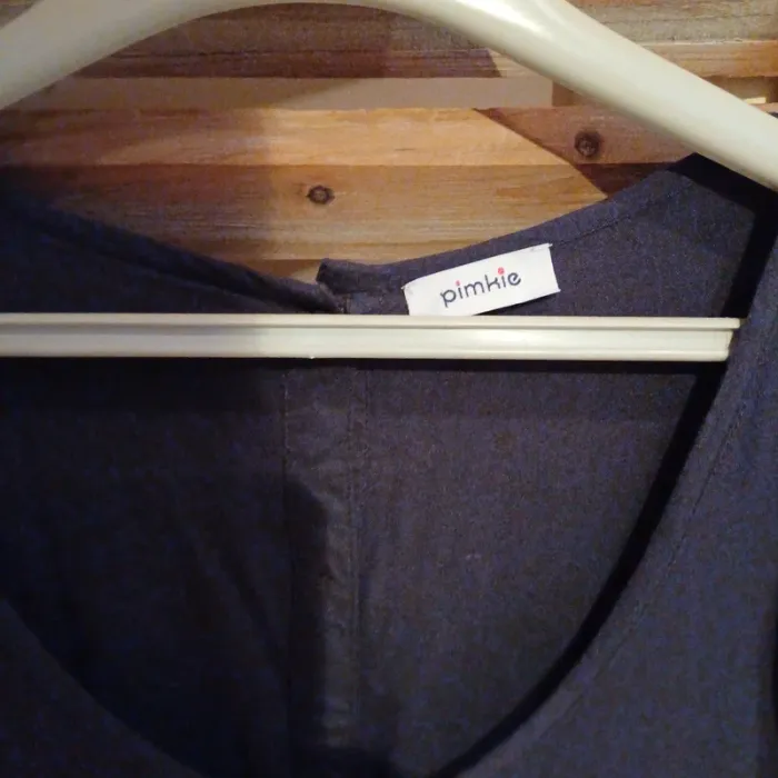 Robe mi longue taille 38 grise, pimkie - photo numéro 2