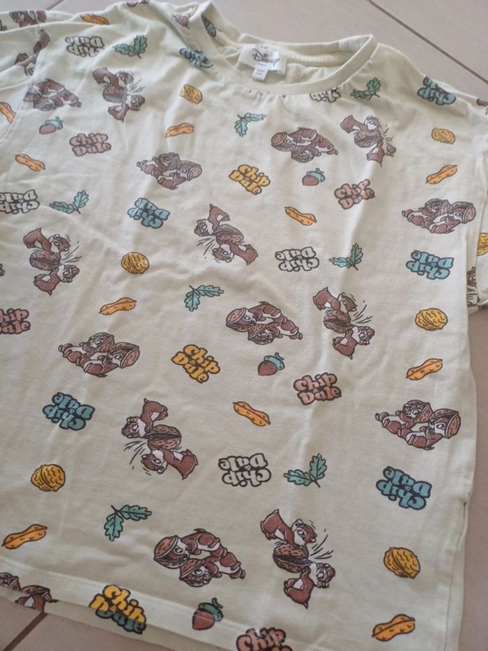 Pyjama short tic & tac disney 3xs 2xs - photo numéro 3