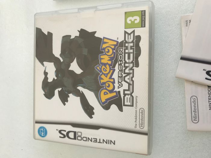 Pokémon version Blanche Nintendo DS 100% Authentique - photo numéro 2