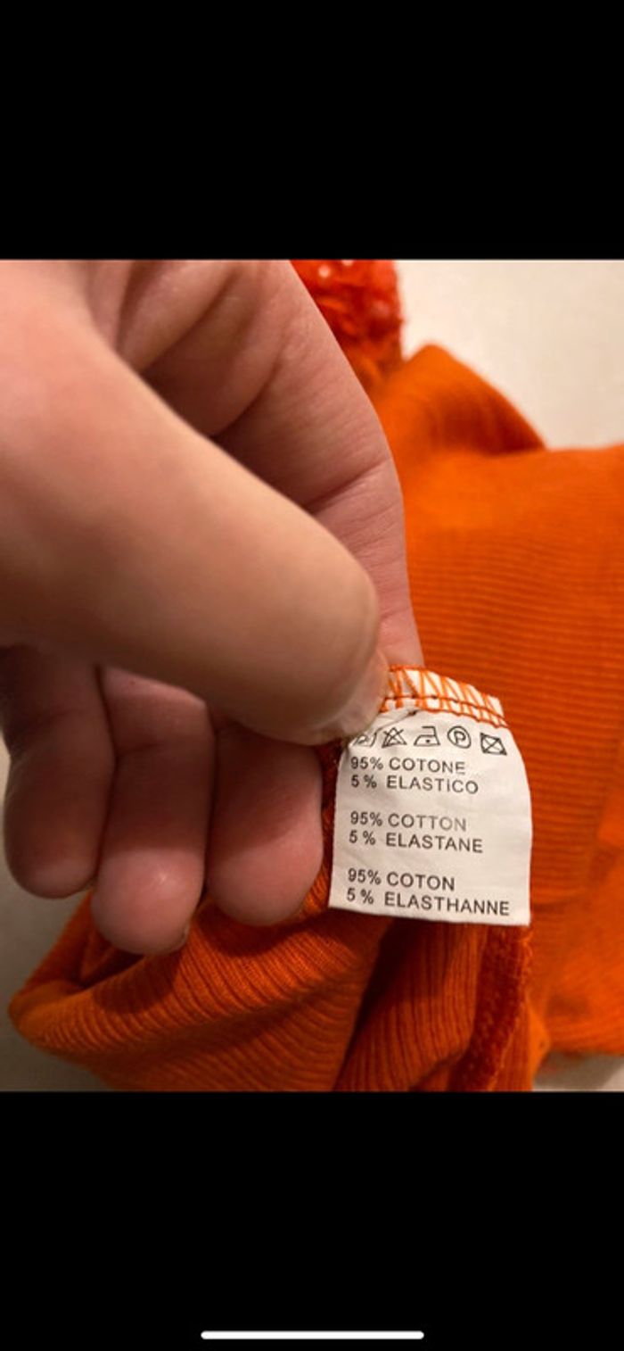 Débardeur orange - photo numéro 5