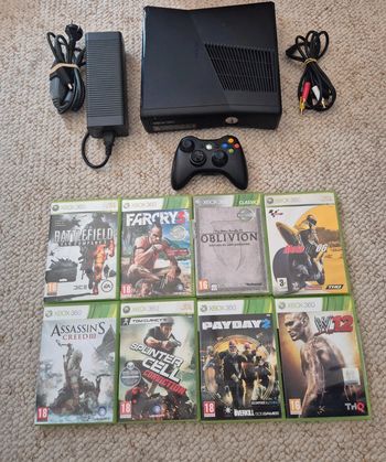 Console xbox 360 250 go et jeux