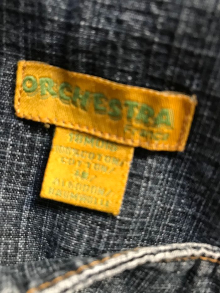 Salopette en jeans 18 mois Orchestra - photo numéro 7