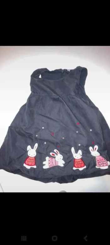 Robe doublée 12 mois