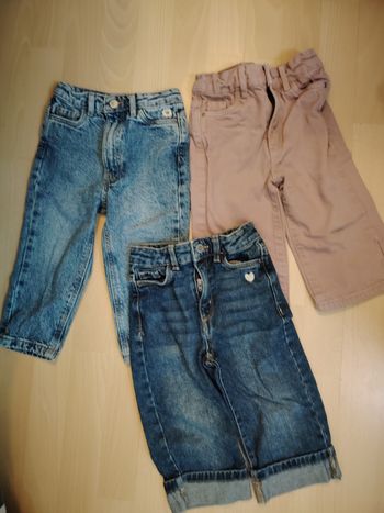Lot jeans 2 ans  fille Vertbaudet 