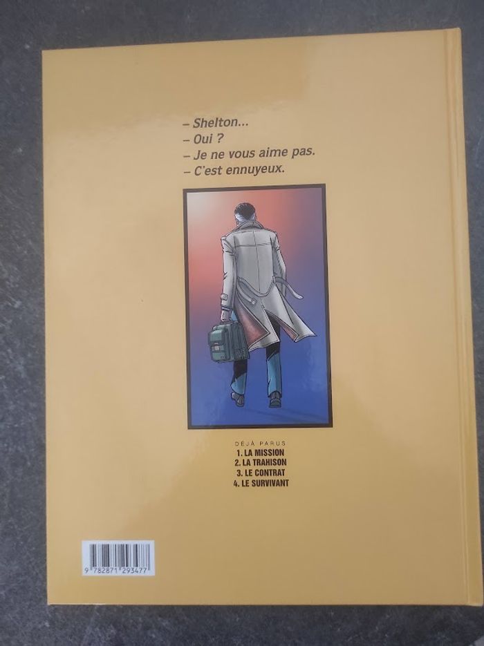 Wayne Shelton La mission Denayer & Van Hamme Dargaud 2005 - photo numéro 3