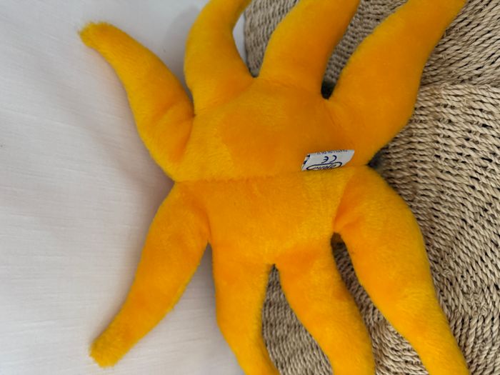 ajena peluche étoile de mer vintage - photo numéro 3