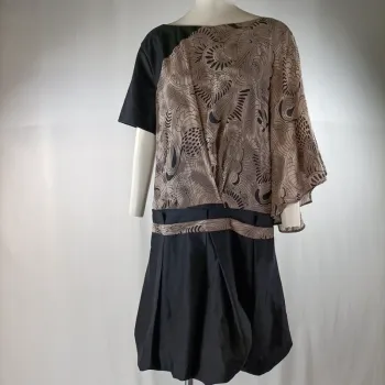 Robe dos en V - Manuel Hubert - Taille XL estimé A1151