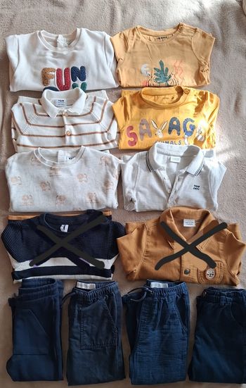 Lot vêtements 23/24 mois garçon