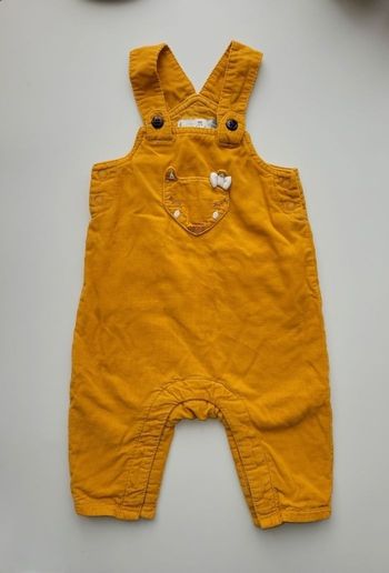 Salopette en velours