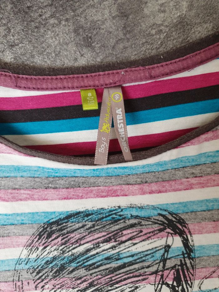 Lot polos/t-shirts garçon 8 ans orchestra très bon état - photo numéro 15