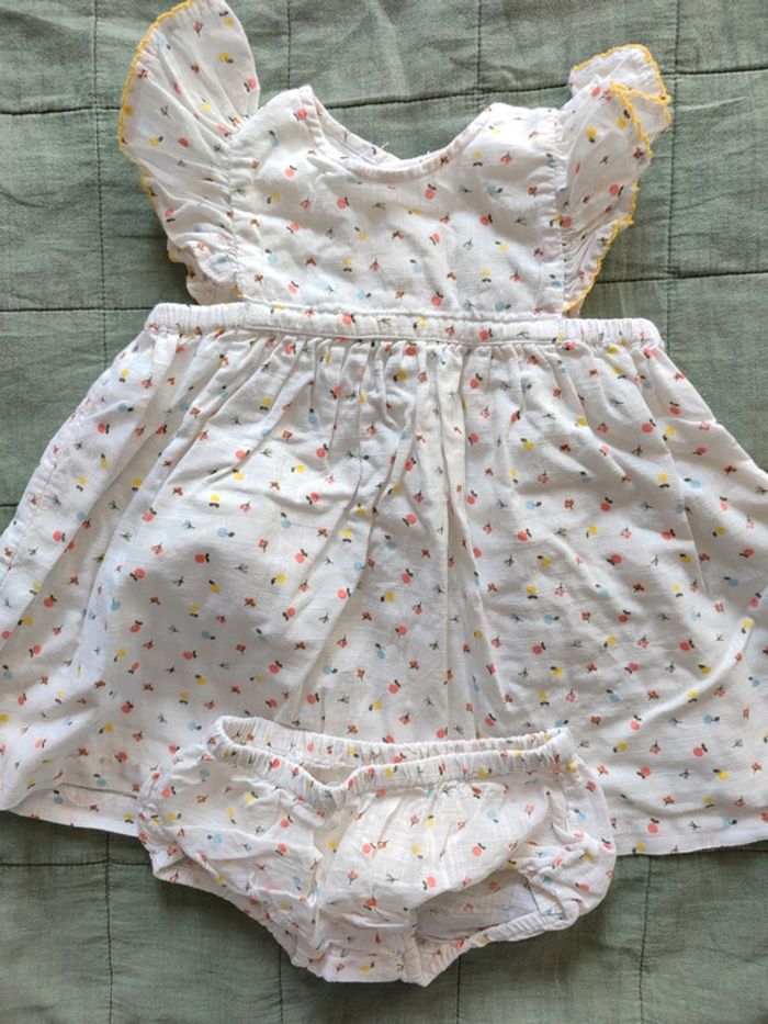 Joli robe d'été avec sa petite culotte de la marque Bout' chou