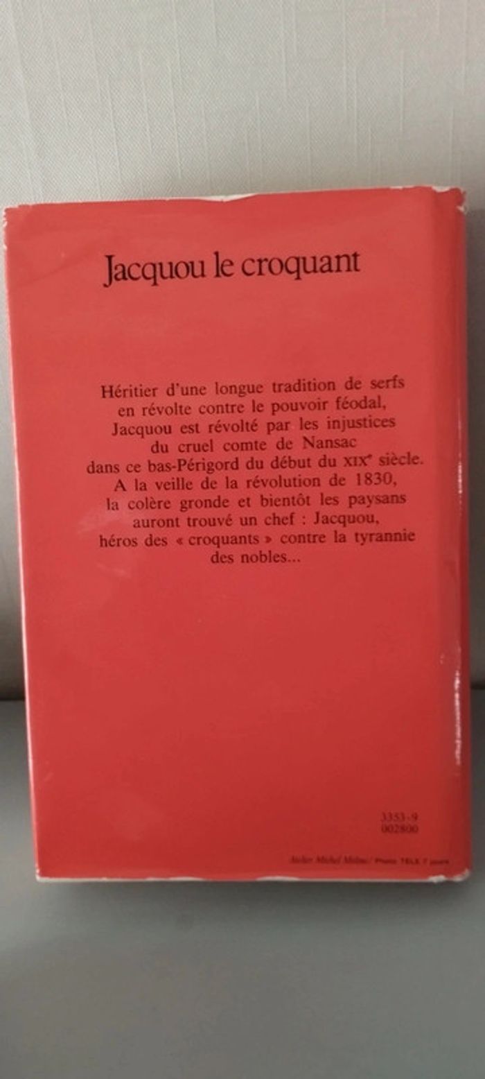 Jacquou le croquant Eugène Le Roy - photo numéro 2