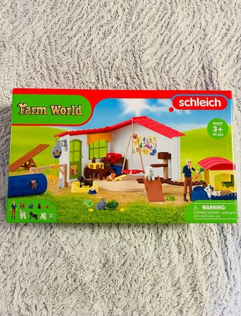 Schleich 42607 Farm World- Hôtel des Animaux de la Ferme jamais ouvert