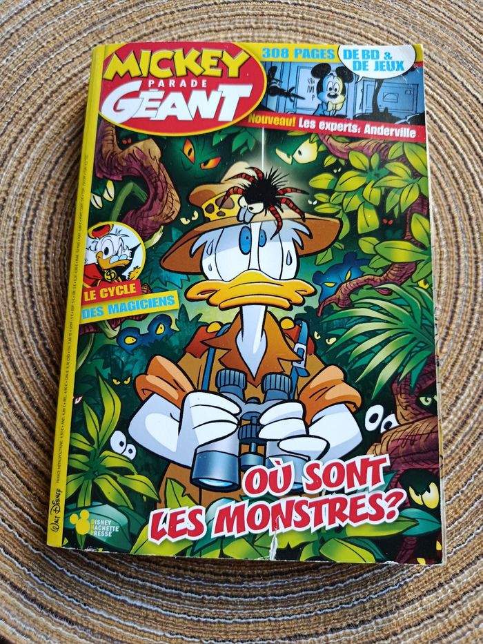 Mickey parade géant ou sont les monstres