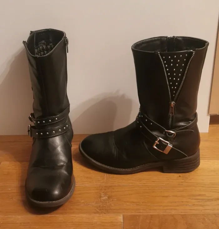 Bottes noire 35