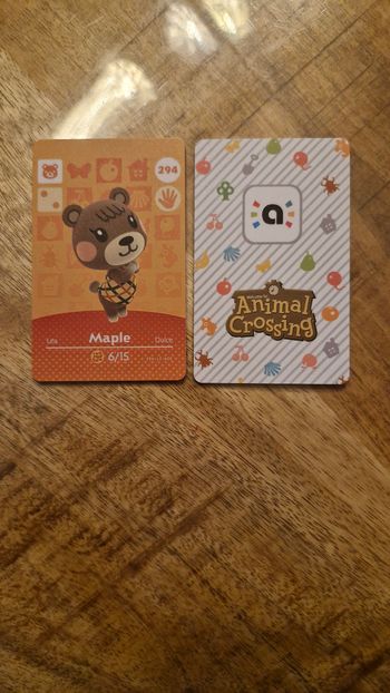 Carte Amiibo Maple - Lea - Léa - Dulce 294