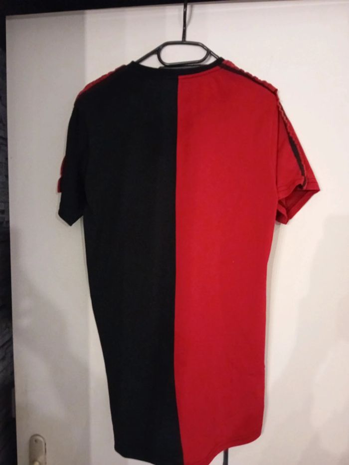 T-Shirt Homme L/40 Noir et Rouge - photo numéro 2