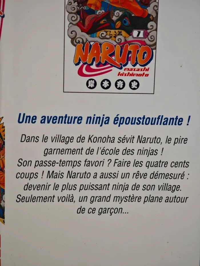 Lot Manga Naruto 1 à 17 VF - photo numéro 6