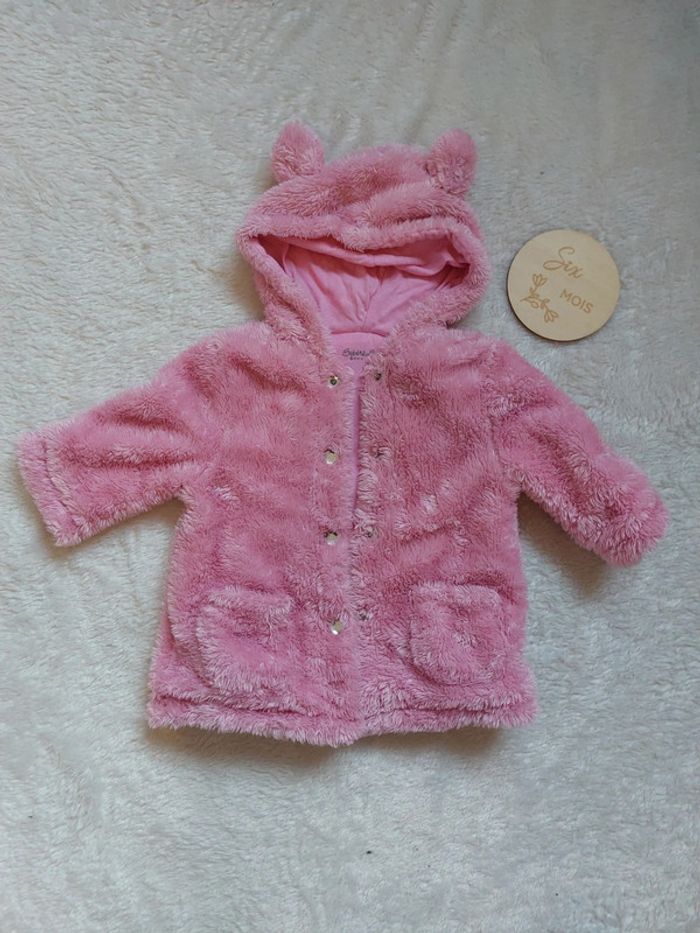 Veste rose en 6mois