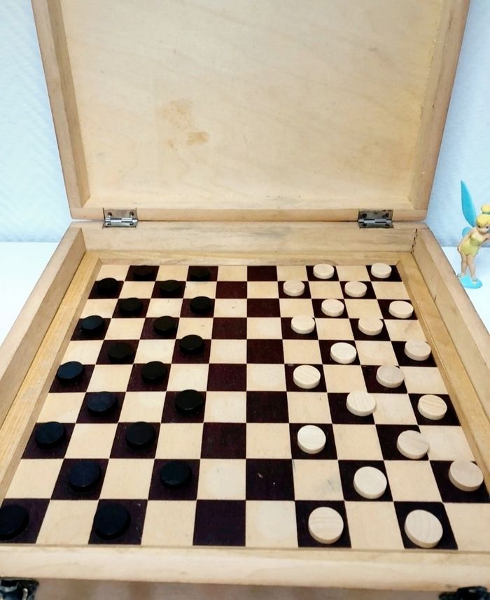 Malle de jeux multijeux en bois - photo numéro 2