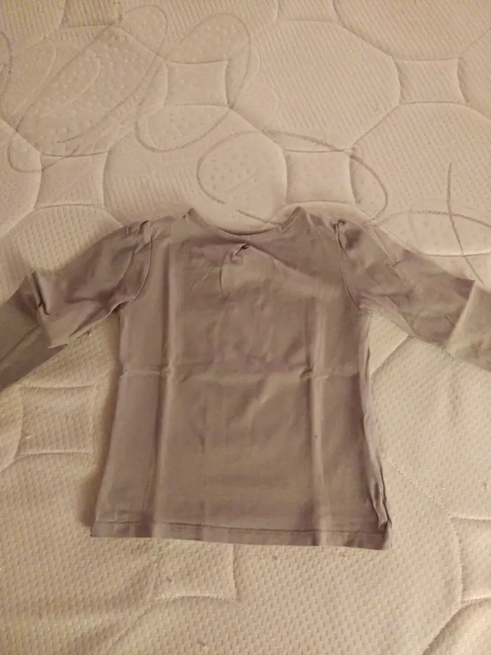 Lot de 3 Tee Shirt Filles Manches longues
